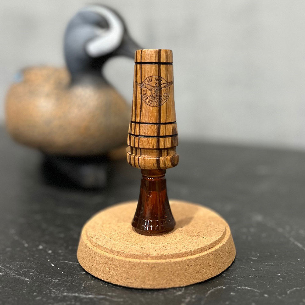 Zebrawood Handcrafted Duck Call