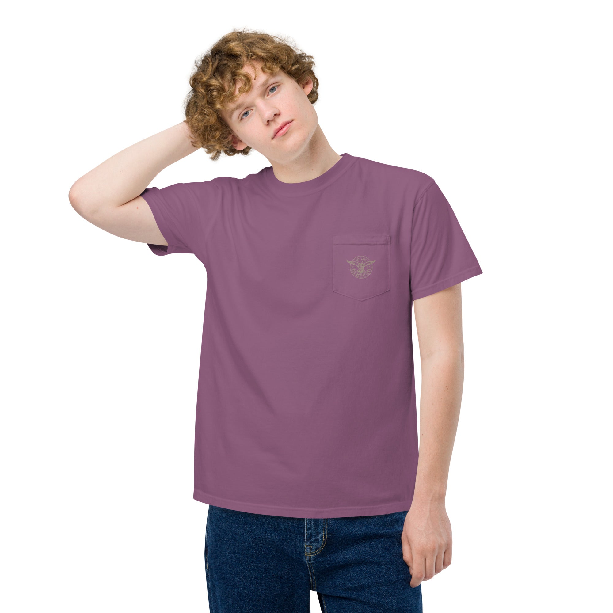 BCB OUTFITTERS  I  DYED POCKET T-SHIRT BCB Outfitters