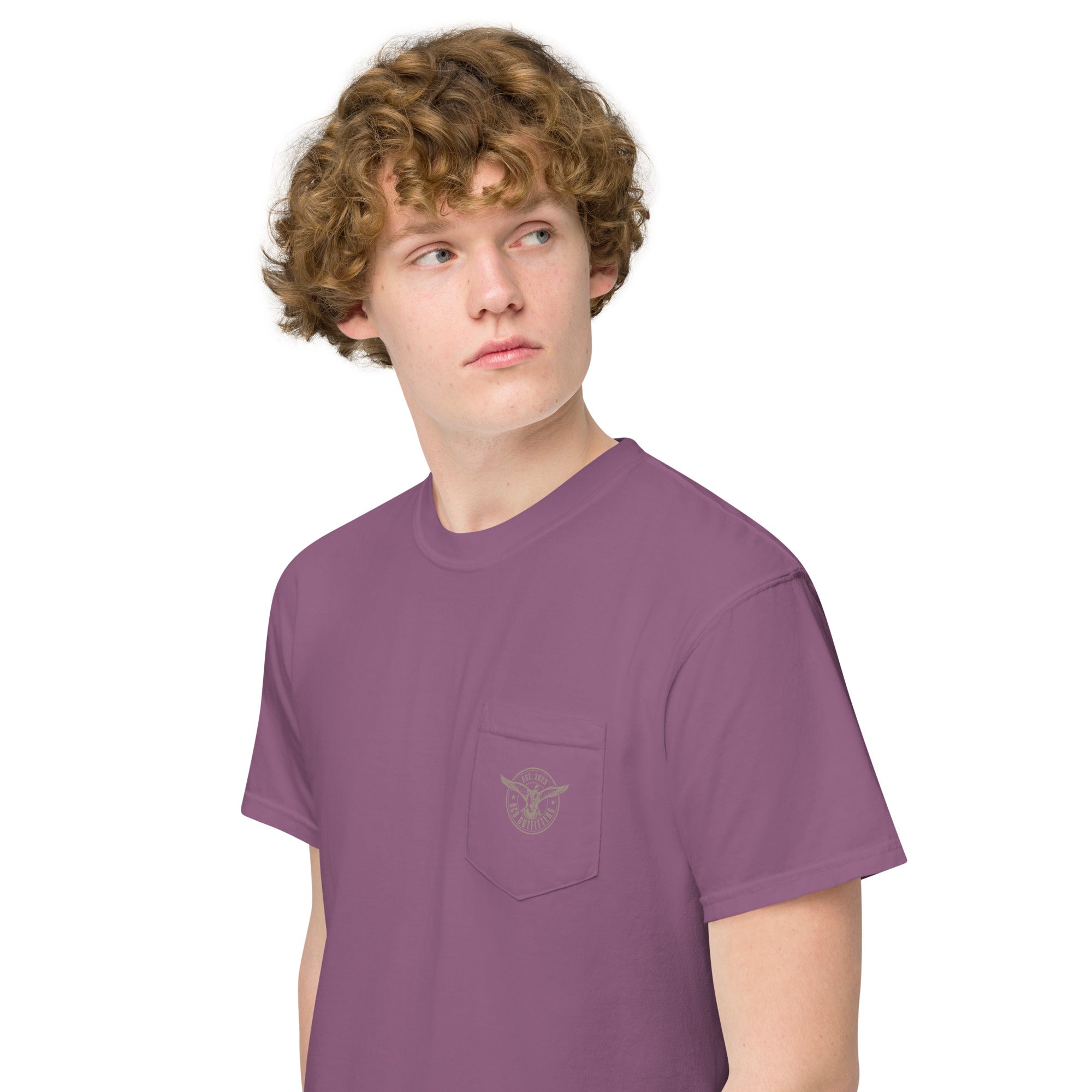 BCB OUTFITTERS  I  DYED POCKET T-SHIRT BCB Outfitters