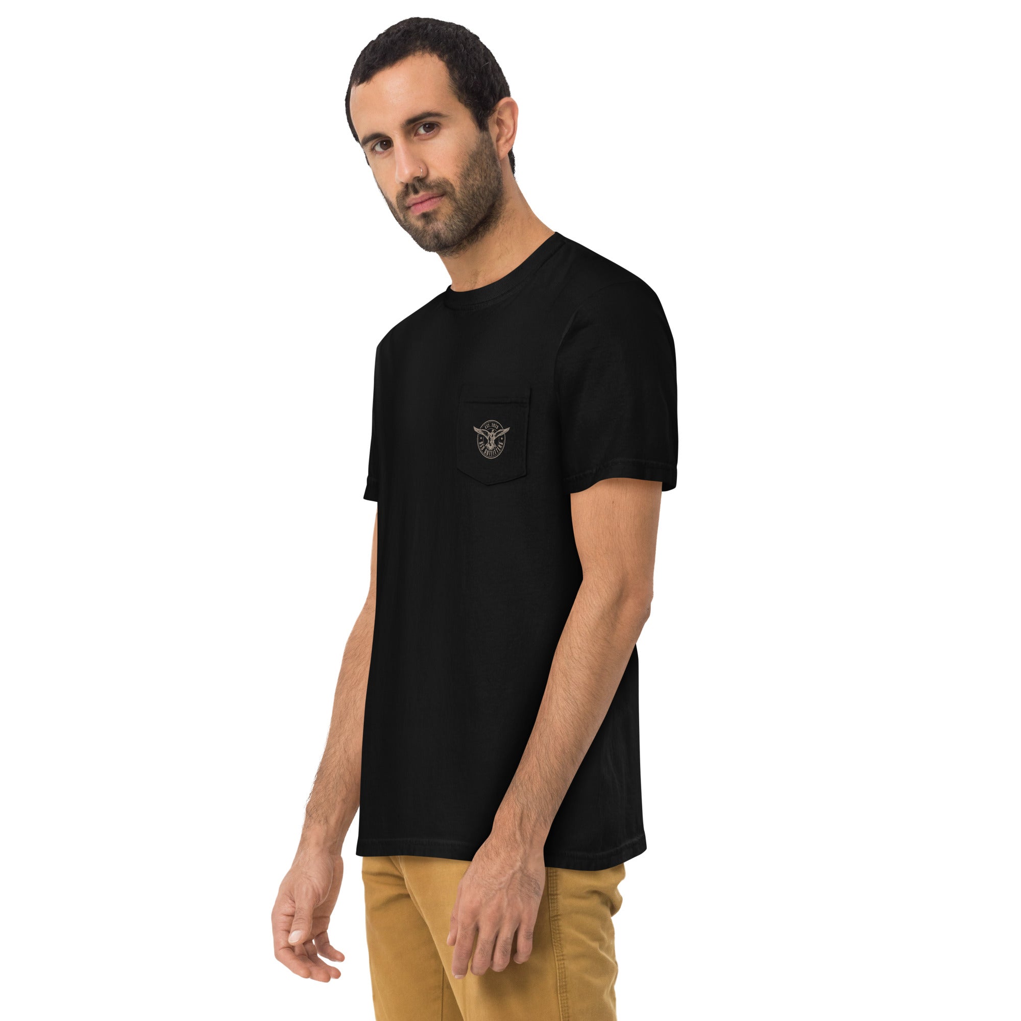 BCB OUTFITTERS  I  DYED POCKET T-SHIRT BCB Outfitters