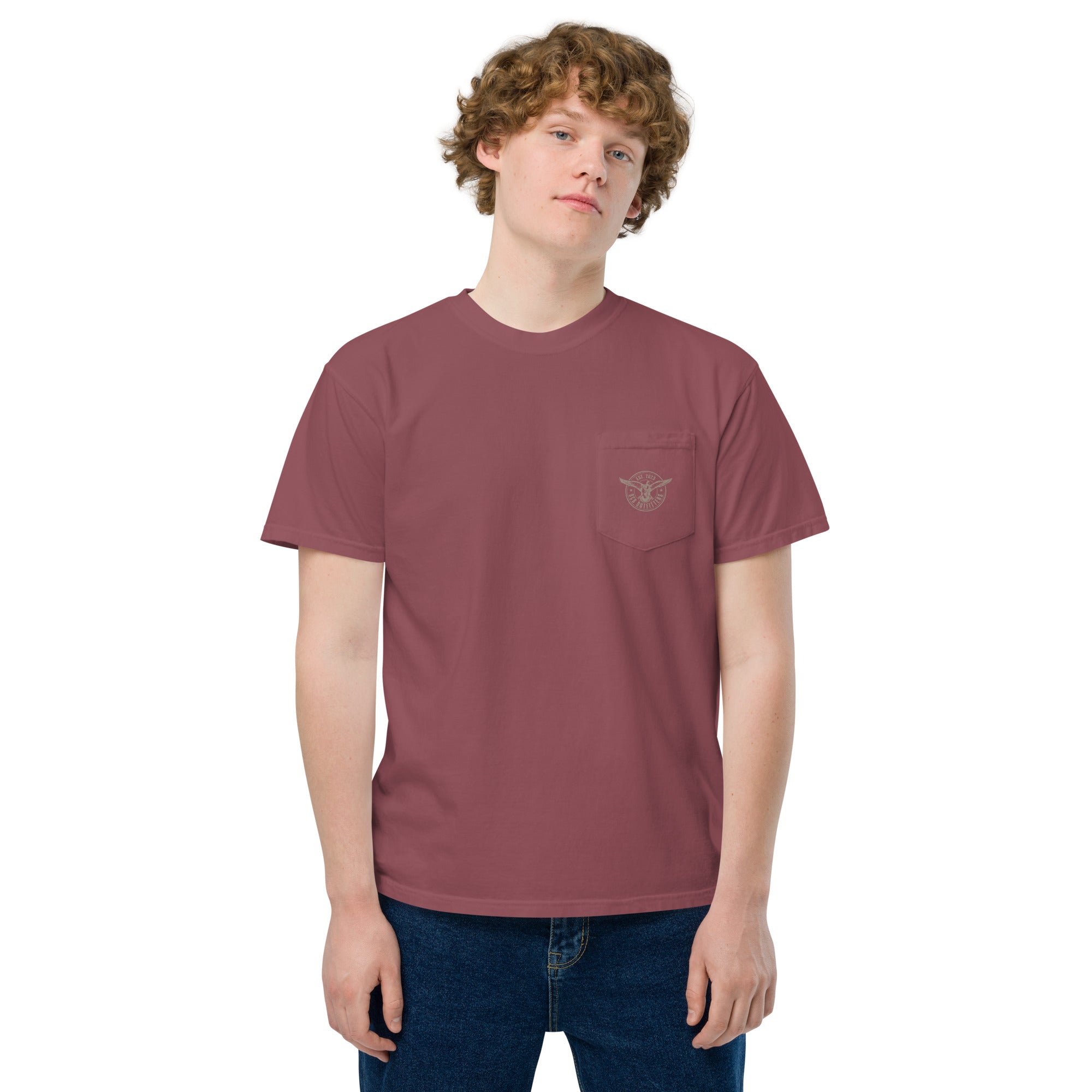 BCB OUTFITTERS  I  DYED POCKET T-SHIRT BCB Outfitters