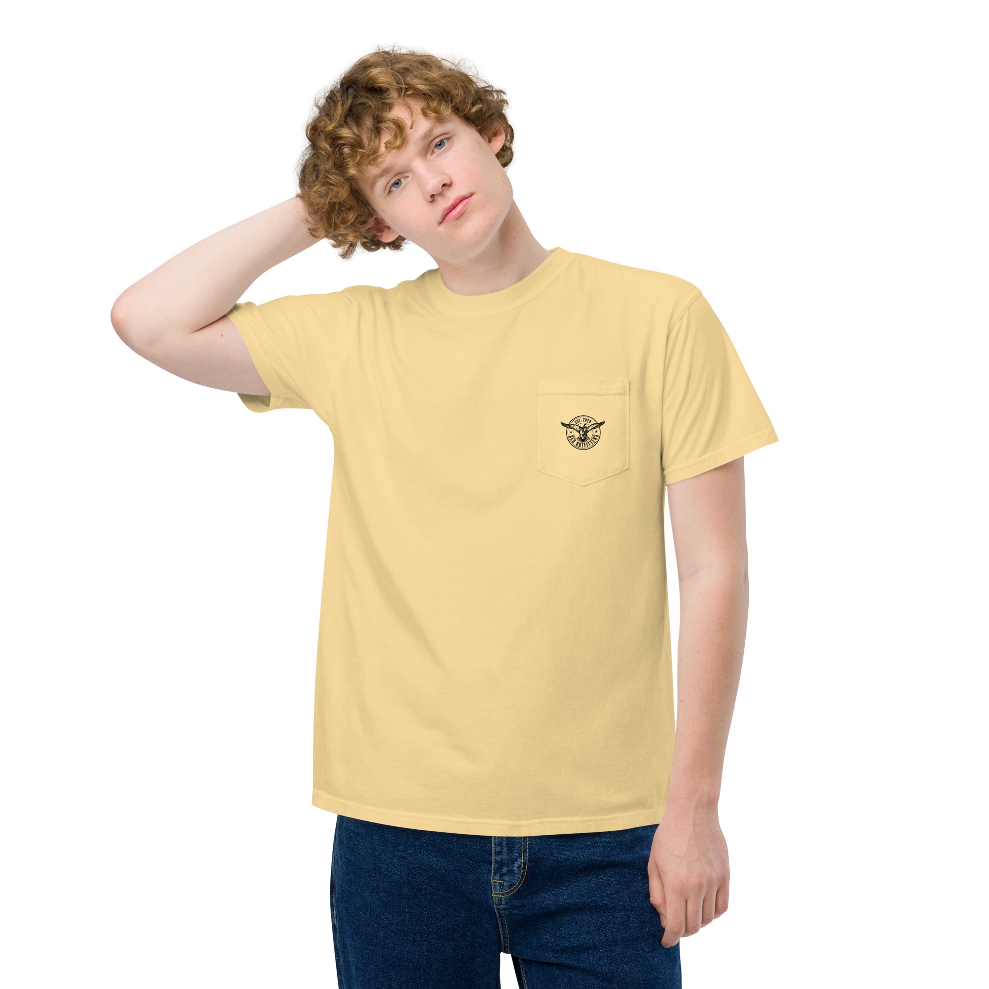 BCB OUTFITTERS  I  DYED POCKET T-SHIRT BCB Outfitters