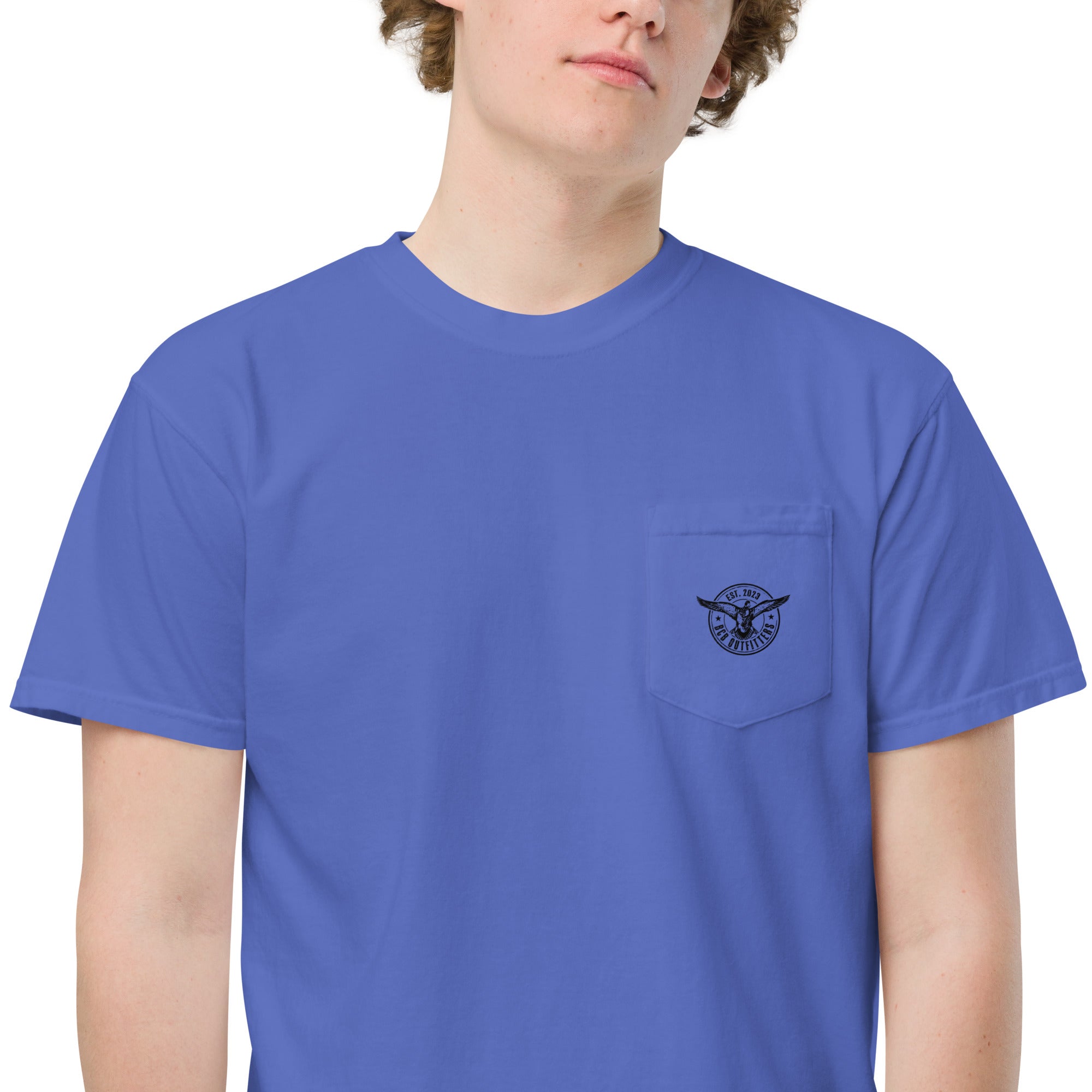 BCB OUTFITTERS  I  DYED POCKET T-SHIRT BCB Outfitters