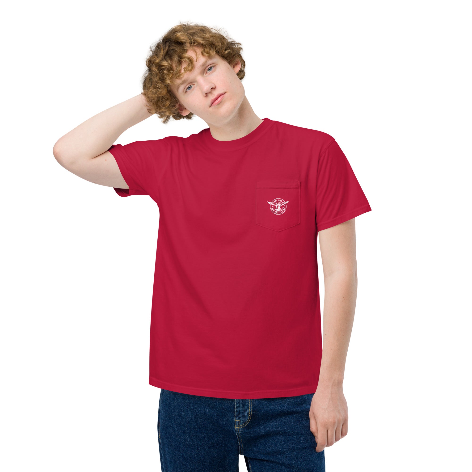 BCB OUTFITTERS  I  DYED POCKET T-SHIRT BCB Outfitters