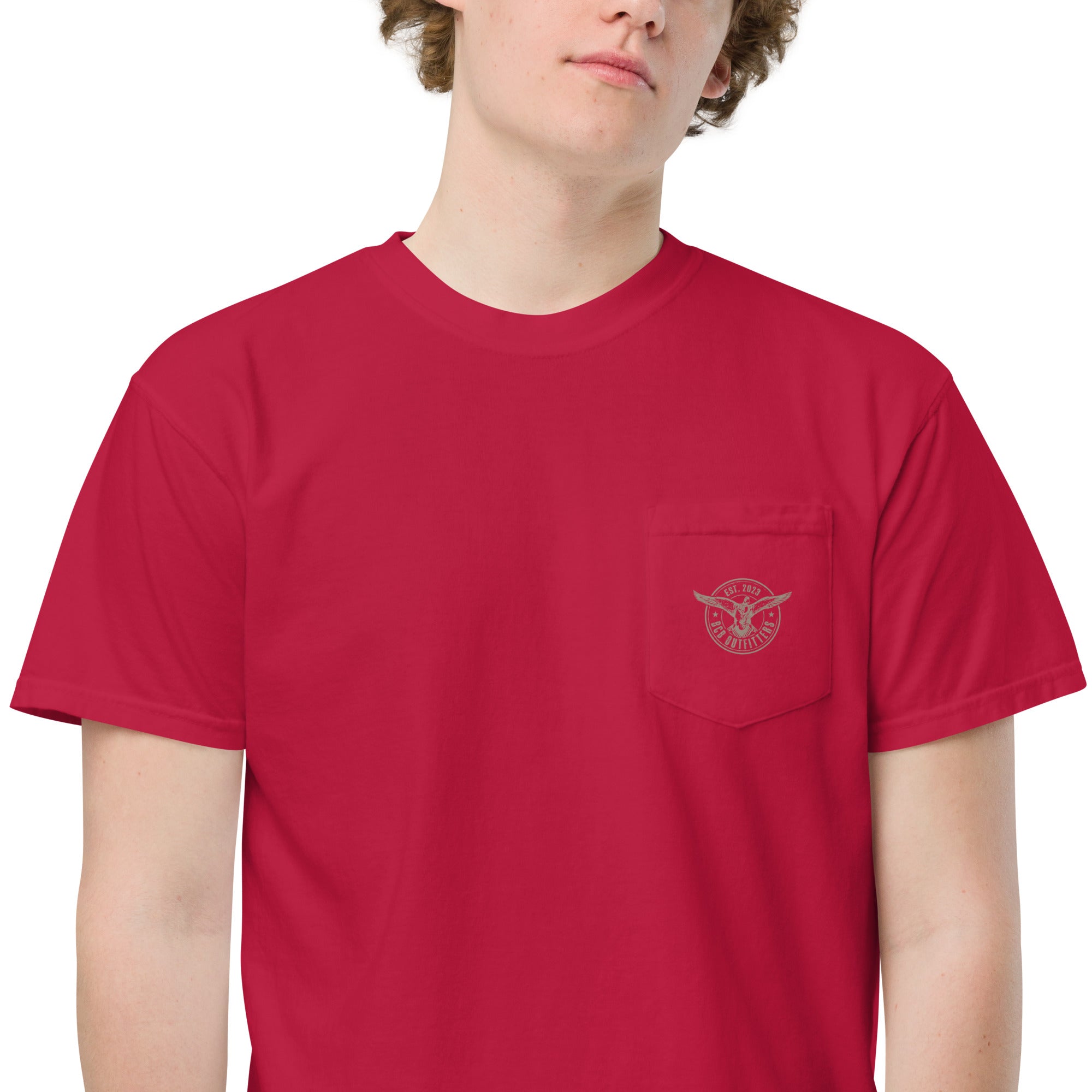 BCB OUTFITTERS  I  DYED POCKET T-SHIRT BCB Outfitters