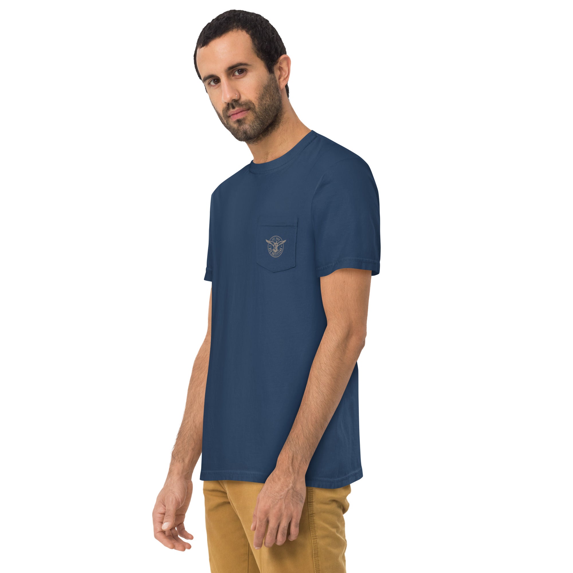 BCB OUTFITTERS  I  DYED POCKET T-SHIRT BCB Outfitters