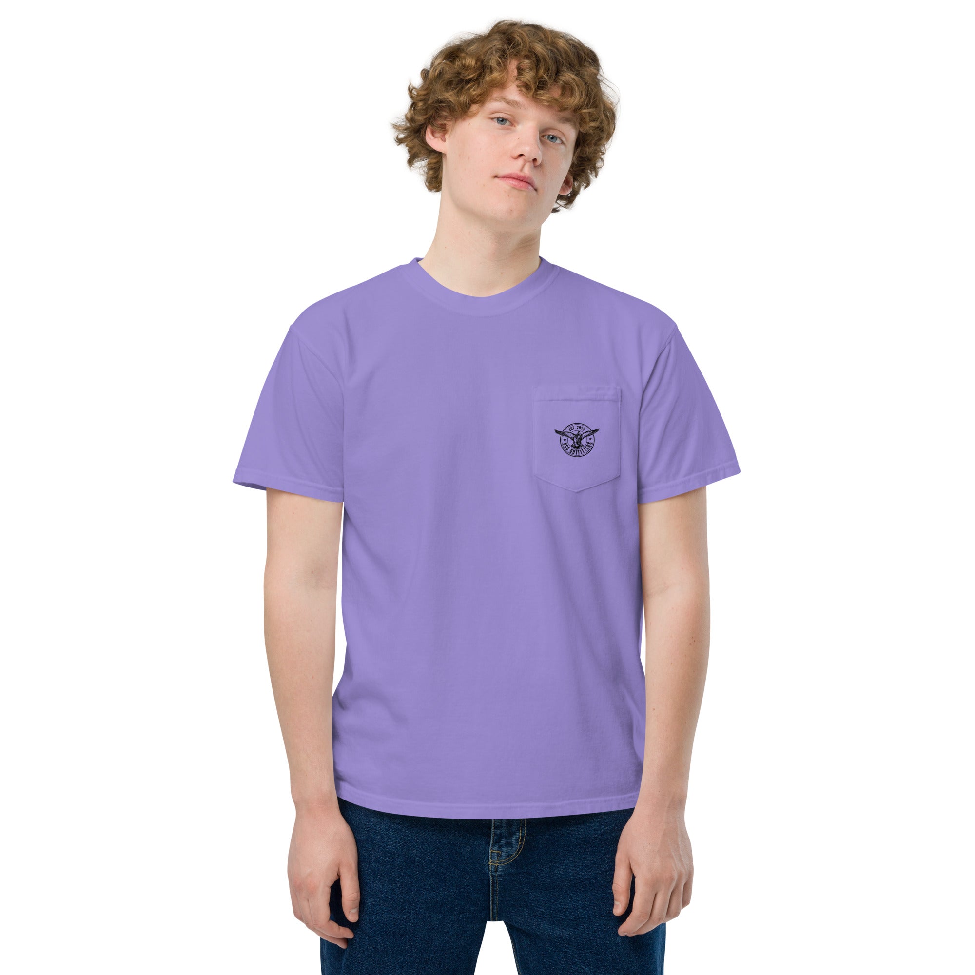 BCB OUTFITTERS  I  DYED POCKET T-SHIRT BCB Outfitters