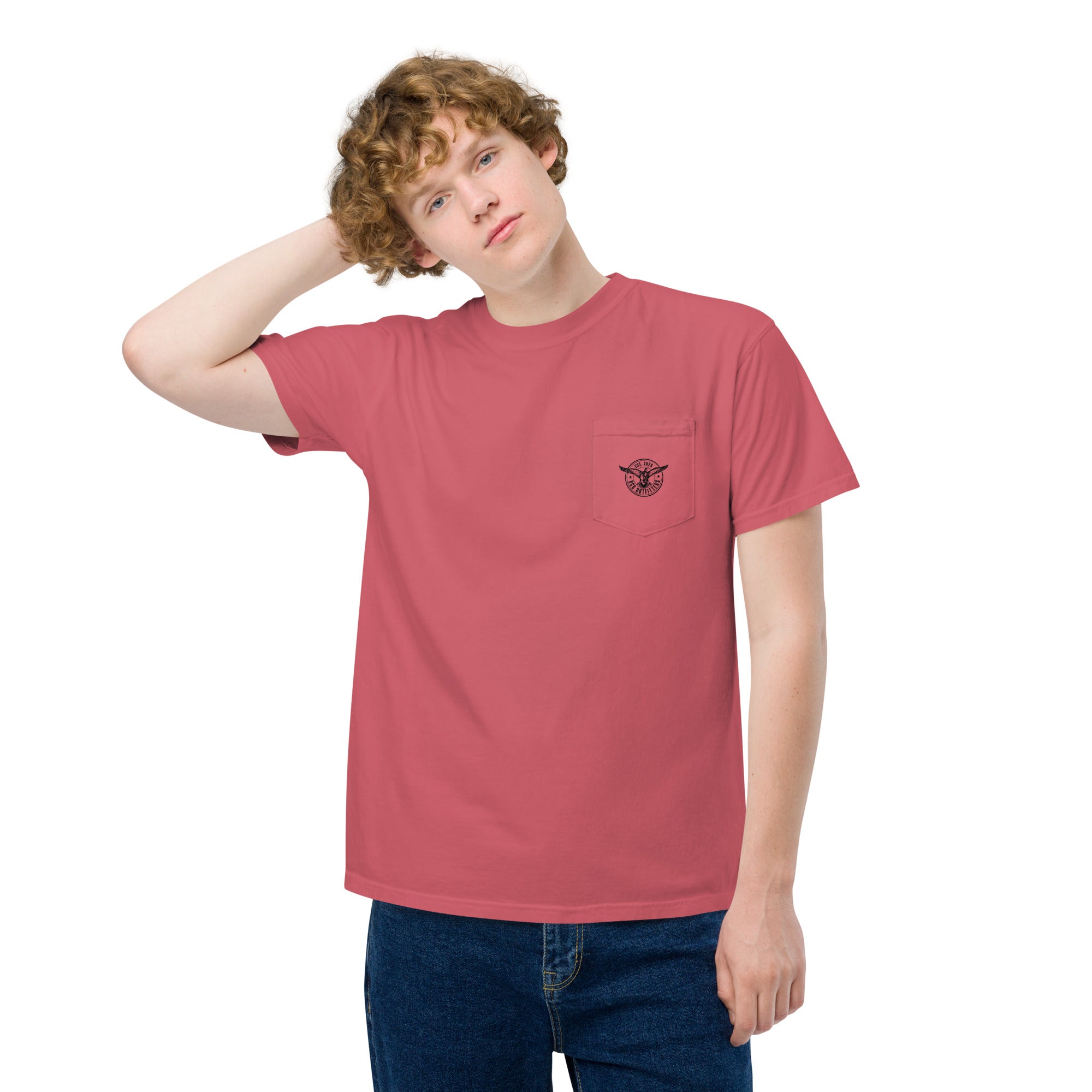 BCB OUTFITTERS  I  DYED POCKET T-SHIRT BCB Outfitters