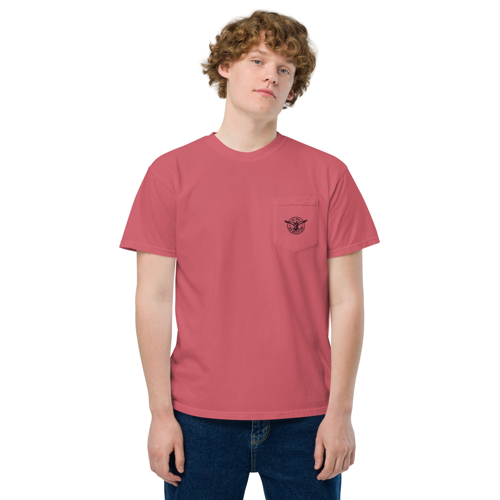 BCB OUTFITTERS  I  DYED POCKET T-SHIRT BCB Outfitters