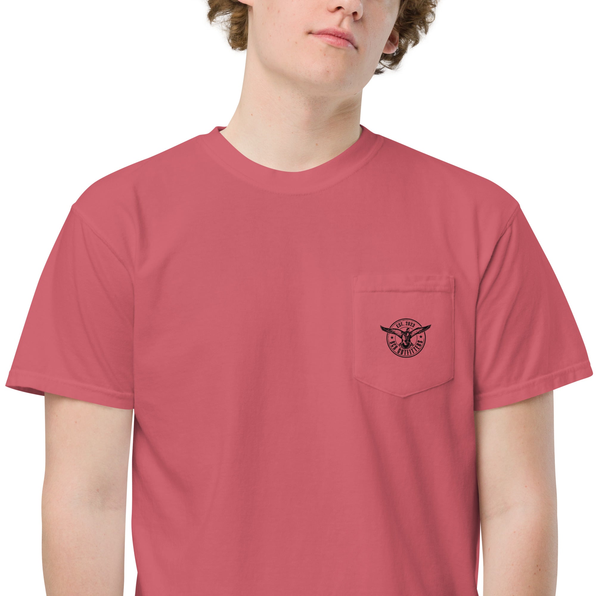 BCB OUTFITTERS  I  DYED POCKET T-SHIRT BCB Outfitters