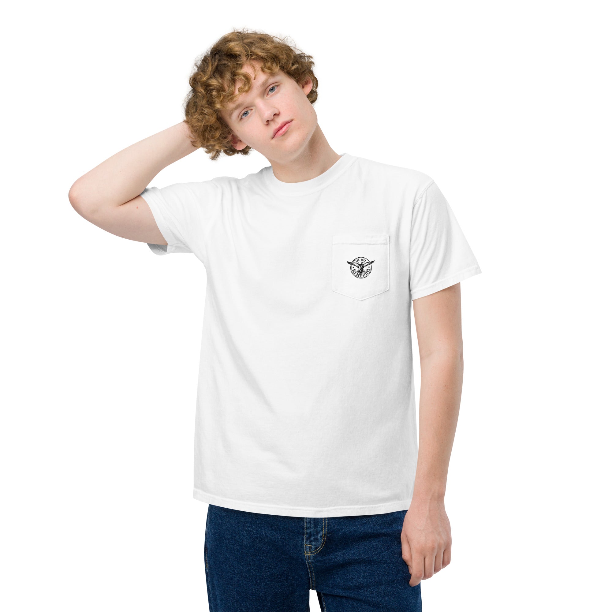 BCB OUTFITTERS  I  DYED POCKET T-SHIRT BCB Outfitters